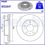 Disc frana Citroen Jumper I, Jumper I Sasiu, Jumper II, Jumper II Sasiu; Fiat Ducato, Ducato Panorama, Ducato Sasiu; Peugeot Boxer, Boxer Sasiu