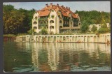 CPIB 23641 CARTE POSTALA - OCNA SIBIULUI. PAVILIONUL CENTRAL AL BAILOR, RPR, CIRCULATA, 1964, STAMPILE, TIMBRU, Fotografie