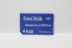 Card memorie Sandisk Memory Stick Duo MagicGate 4 GB