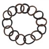 Set Elastice Păr Femei, Frotte, Negru și Maro, 14 Bucăți, Oem