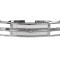 Grila radiator Chevrolet C/K/Silverado Classic, 1994-2000, model: C10, montare fata, cromat, RapidAuto