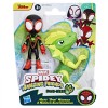 SPIDEY SI PRIETENII MARVEL DINO WEBS MILES SPIN MORALES SI MARVEL&#039;S ELECTROSAURUS SuperHeroes ToysZone, Hasbro