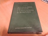Acumularea Primitivă a capitalului in Romania