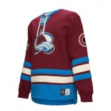 Colorado Avalanche hanorac de bărbați Heritage Lace-Up Crew Vintage Logo - M