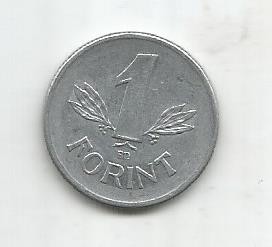 (No1) moneda-UNGARIA 1FORINT 1974 foto