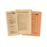 Editura &bdquo;UNU&rdquo;, 3 cataloage, 1933-1946