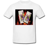 Tricou &quot; AC DC flame poster &quot;