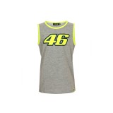 Set Vara Copii Valentino Rossi VR46 Classic, Gri, Tank Top + Shorts - Marime 6/7