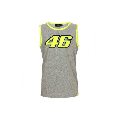 Valentino Rossi set de copii tank top and shorts VR46 classic grey - 8/9 foto
