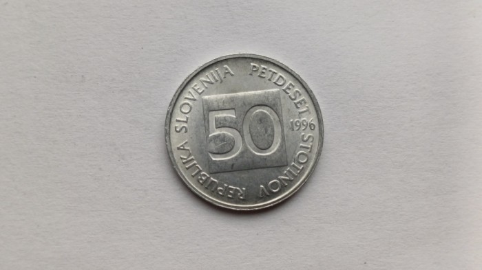 Slovenia -50 Stotinov 1996 UNC