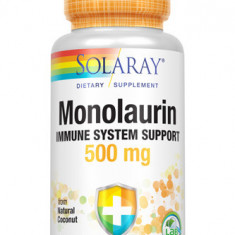 Monolaurin 500mg, 60cps, Solaray