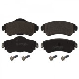 Set placute frana disc Citroen C4 II, DS4 Motor 1.2 THP 110, 1.2 THP 110, 1.4 VTi 95, 1.4 VTi 95, 1.6 BlueHDi 100, 1.6 HDi, parte montare punte