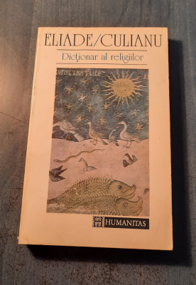 Dictionar al religiilor Eliade Culianu foto