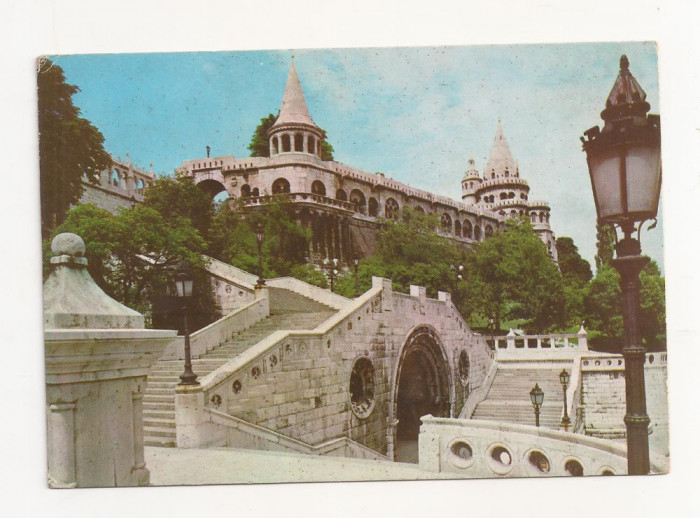 FA14 - Carte Postala- UNGARIA - Budapesta, Fishers&#039; Bastion, circulata 1986