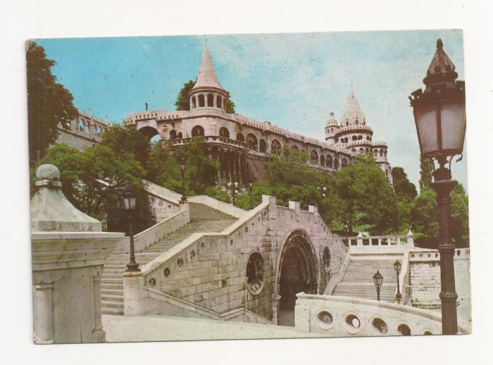 FA14 - Carte Postala- UNGARIA - Budapesta, Fishers&#039; Bastion, circulata 1986