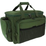 Geanta accesorii pescuit izolata NGT Carryall 709, 55 x 36 x 31 cm, verde