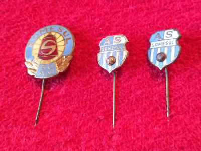 Lot 3 insigne fotbal - AS &amp;quot;SOMESUL&amp;quot; SATU MARE foto