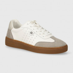 MICHAEL Michael Kors sneakers din piele Scotty culoarea alb, 43S4SCFS3L