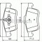 Set placute frana,frana disc FIAT DOBLO Microbus (263, 152) (2009 - 2016) BOSCH 0 986 494 453