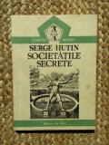 Serge Hutin - Societățile secrete