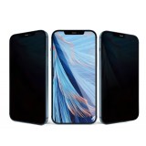 Folie protectie flippy pentru iphone 14 pro, sticla securizata, temperata, duritate 9h, privacy 360, transparenta, protectie completa