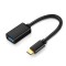 Ugreen Cablu convertor USB la USB tip C 3.0 OTG - negru (30701)