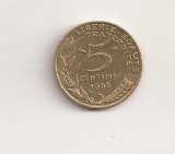 Moneda Franta - 5 Centimes 1996 v2, Europa