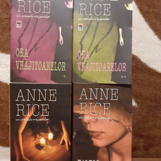 CRONICILE VRAJITOARELOR-ANNE RICE (4 VOL)