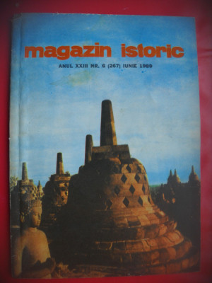 HOPCT REVISTA MAGAZIN ISTORIC NR 6 [267] IUNIE 1989 foto