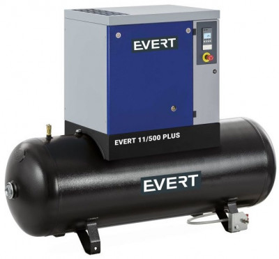 Compresor Aer Evert 500L, 400V, 11.0kW EVERT11/500/13 foto