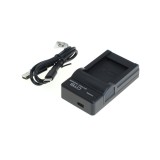 Stație de &icirc;ncărcare a bateriei OTB DC-K USB-C compatibilă cu Nikon EN-EL23