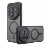 Husa MagSafe pentru Honor Magic8 Pro, Techsuit, PureFrost, Neagra Satinata