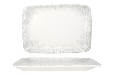 Bonna Placa de service - Iris - Por&amp;Aring;&amp;pound;elan - 23x16 cm - set de 2 foto