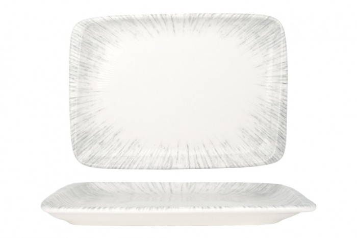 Bonna Placa de service - Iris - Por&Aring;&pound;elan - 23x16 cm - set de 2