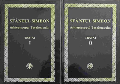TRATAT ASUPRA TUTUROR DOGMELOR CREDINTEI NOASTRE ORTODOXE VOL.1-2-SFANTUL SIMEON ARHIEPISCOPUL TESALONICULU-247636 foto