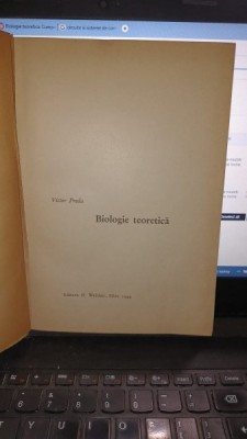 Biologie Teoretica - Victor Preda foto