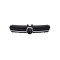 Grila radiator Volkswagen Golf Vii (5k), 10.2012-, model: R, montare fata, negru, nichel, RapidAuto