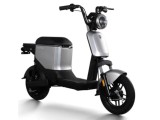 Bicicleta Electrica Tip Scuter ZT-05-AL U3 LITHIUM, motor 350W,48V 12Ah LI-ION, viteza 25km/h, autonomie 32km, nu necesita permis - Argintiu
