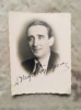 Foto DRAGOMIR GRIGORESCU anii 30-40 Opera Romana Bucuresti semnatura 8,5 x 6 cm