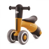 Bicicleta Echilibru Copii Kinderkraft Minibi Honey Yellow, 1-3 Ani, Usoara (2.1kg), Roti Spuma EVA, Sa Reglabila
