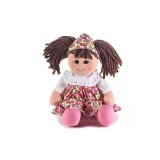 Cumpara ieftin Papusa textil multicolor Gabriela cm 35 H