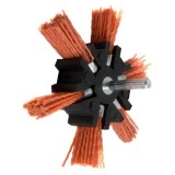 Cumpara ieftin Perie Rotativă Abrazivă din Nylon 100mm | Pivot 6mm | Pentru Curățare Intensivă