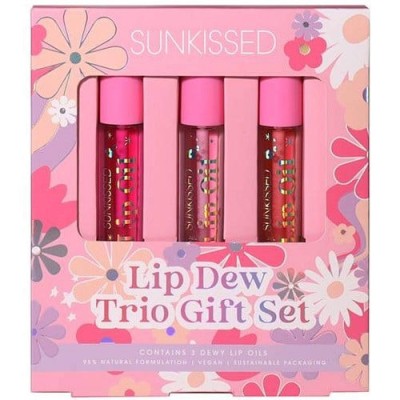 Set Ulei de Buze, Sunkissed, Lip Dew Trio Gift Lip Oils, 3 bucati foto