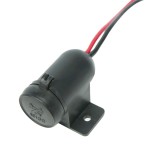 Priza auto simpla Carpoint 12V, max .15A suplimentara cu cablu de 13cm., 1 buc. AutoDrive ProParts