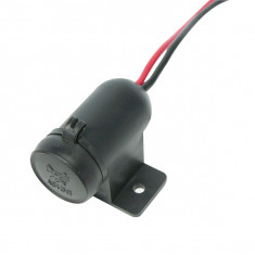 Priza auto simpla Carpoint 12V, max .15A suplimentara cu cablu de 13cm., 1 buc. foto