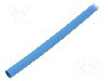 Tub termocontractant, 6.4mm, 1m, albastra, TASKER - GTM 6432 B