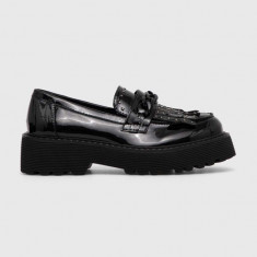 Answear Lab mocasini femei, culoarea negru, cu platforma