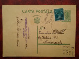 1936-C.P.circ.Fundatia Brukenthal-MICASASA-Rara, Necirculata, Printata