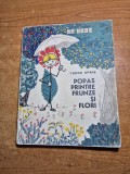 carte pentru copii - popas printre frunze si flori - din anul 1962