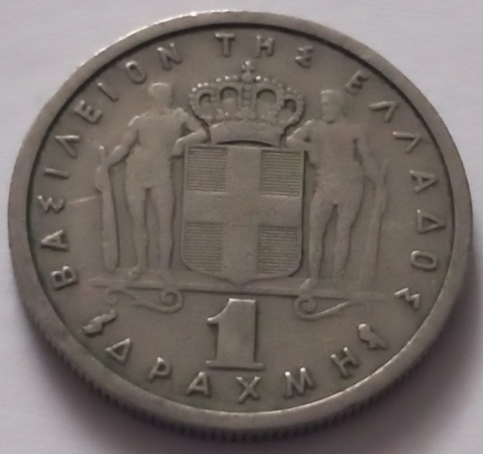 Grecia , 1 Drachma 1962
